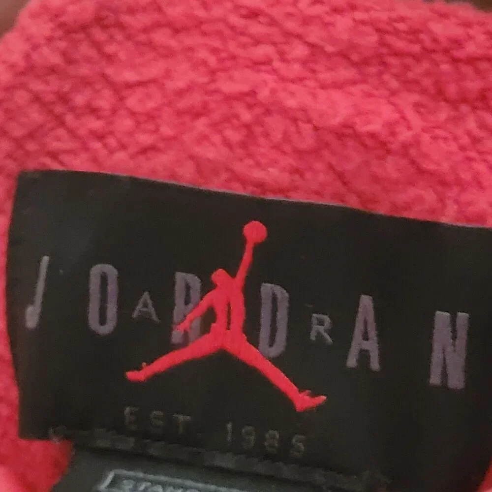 Jordan Hot Pink Full-Zip Hoodie with Black Jumpman
